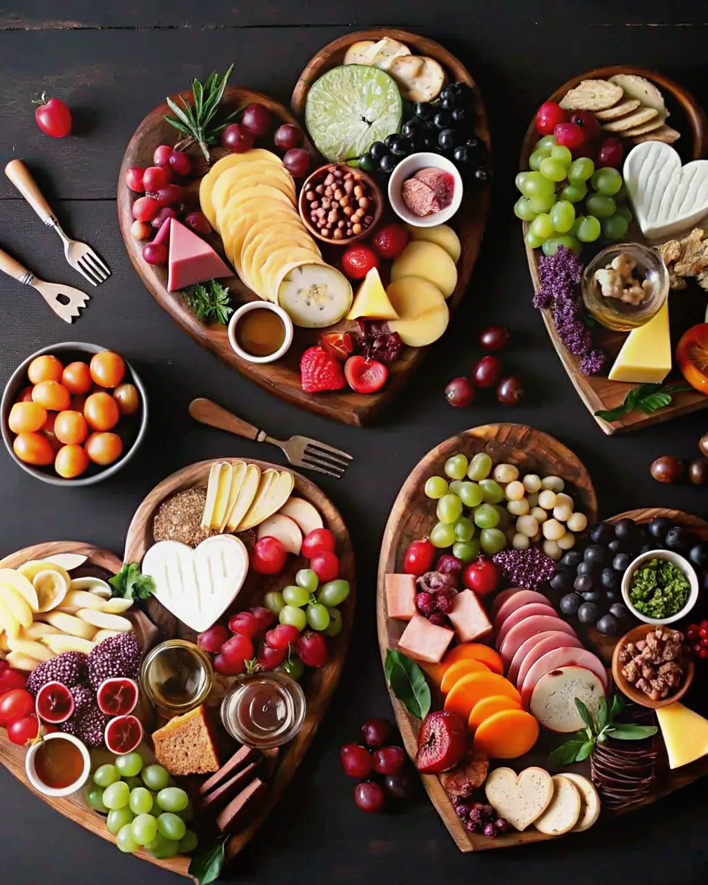 shop heart-shaped charcuterie boards